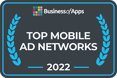 Top Mobile Ad Networks 2022 award