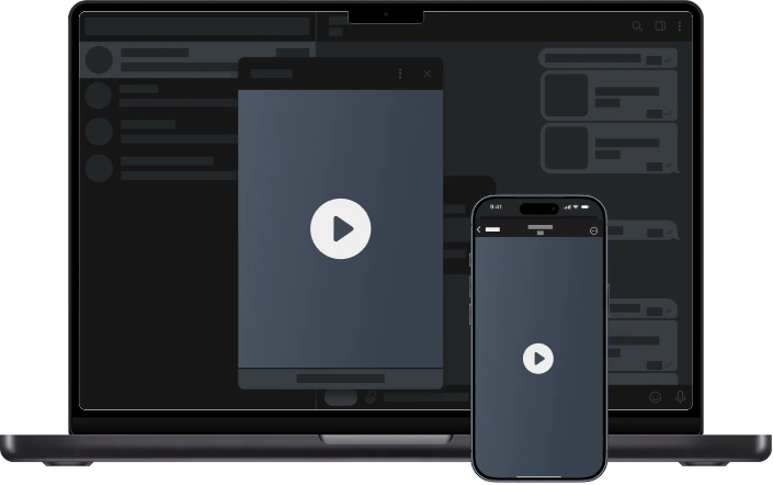 Rewarded video ads format